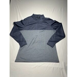 Nike Golf Therma 1/4-Zip Two-Tone Sweatshirt Blue Mens XL‎ Long Sleeve Pullover